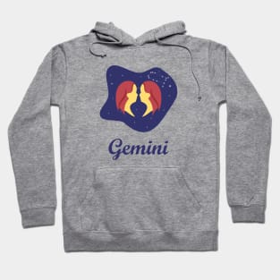 Gemini Zodiac Sign Constellation Sky Hoodie